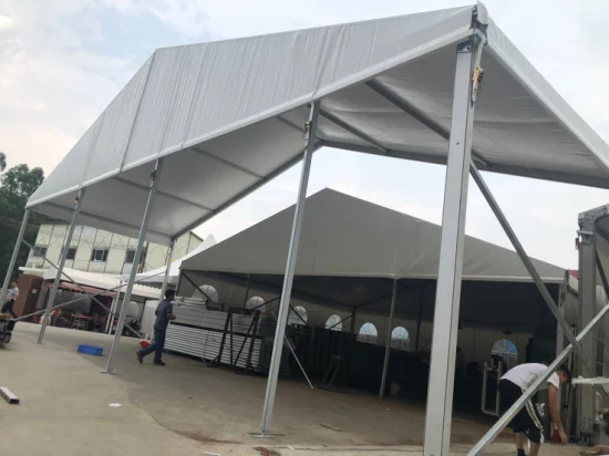 Barraca de casamento de PVC transparente para 1.000 pessoas Barracas de alumínio ao ar livre para eventos Tenda