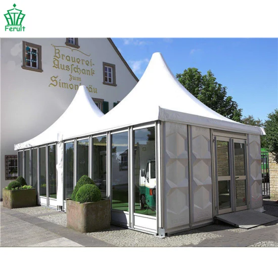 Barraca Pagode Recepção 5X5m Barraca Casamento com Teto Branco PVC