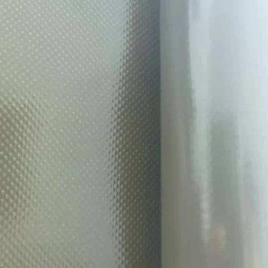 Fornecimento de fábrica de tecido da China Lona Lona revestida com faca real de PVC para tenda de marquise
